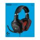 Logitech G G332 Auricolare Cablato A Padiglione Gaming Nero, Rosso 6