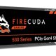 Seagate FireCuda 530 M.2 500 GB PCI Express 4.0 3D TLC NVMe 5