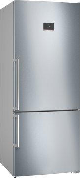 Bosch Serie 4 KGN76XIEP frigorifero con congelatore Libera installazione 526 L E Acciaio inox