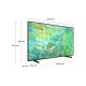 Samsung Series 8 TV UE65CU8070UXZT Crystal UHD 4K, Smart TV 65