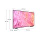 Samsung Series 6 TV QE65Q60CAUXZT QLED 4K, Smart TV 65