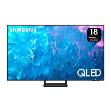 Samsung Series 7 TV QE75Q70CATXZT QLED 4K, Smart TV 75" Processore Quantum 4K, OTS Lite, Titan Gray 2023