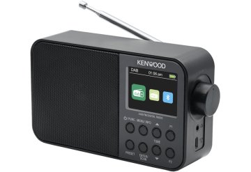 Kenwood CR-M30DAB-B Portatile Digitale Nero