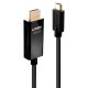 Lindy 43292 cavo e adattatore video 2 m USB tipo-C HDMI tipo A (Standard) Nero 2