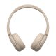 Sony WH-CH520 Auricolare Wireless A Padiglione Musica e Chiamate USB tipo-C Bluetooth Base di ricarica Crema 3