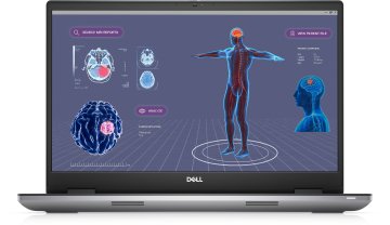 DELL Precision 7780 Intel® Core™ i7 i7-13850HX Workstation mobile 43,9 cm (17.3") Full HD 32 GB DDR5-SDRAM 1 TB SSD NVIDIA RTX 3500 Ada Wi-Fi 6E (802.11ax) Windows 11 Pro Grigio