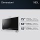 Sony BRAVIA | KD-65X85L | Full Array LED | 4K HDR | Google TV | ECO PACK | BRAVIA CORE | Seamless Edge Design 15