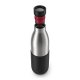 EMSA Bludrop Sleeve N3110500 borraccia Fitness, Sport 500 ml Acciaio inox Nero, Acciaio inox 3