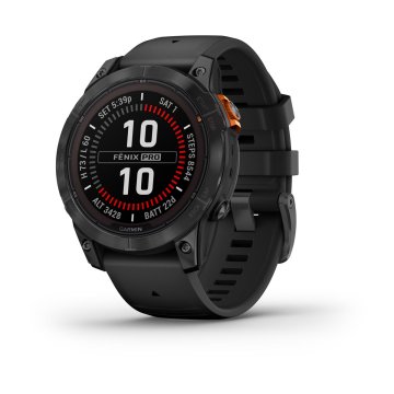 Garmin fēnix 7 Pro 3,3 cm (1.3") MIP 47 mm Digitale 260 x 260 Pixel Touch screen Grigio Wi-Fi GPS (satellitare)