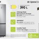 Samsung RB38C776DS9 frigorifero Combinato EcoFlex AI Libera installazione con congelatore Wifi 2m 390 L con rivestimento in acciaio inox Classe D, Inox 4