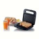 Ariete Breakfast 1971 Tostiera , Piastra elettrica per toast, sandwich e panini, 750W, Piastre fisse grill, Rivestimento antiaderente, Posizione e riponimento verticale, Dark & Sahara Grey 4