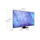 Samsung Series 8 TV QE65Q80CATXZT QLED 4K, Smart TV 65