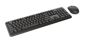 Trust TKM-350 tastiera Mouse incluso RF Wireless QWERTY Italiano Nero