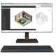 Lenovo ThinkStation P3 Intel® Core™ i7 i7-13700T 16 GB DDR5-SDRAM 512 GB SSD NVIDIA T400 Windows 11 Pro Mini PC Nero 8