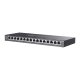 TP-Link Omada SG2016P switch di rete Gestito L2/L2+ Gigabit Ethernet (10/100/1000) Supporto Power over Ethernet (PoE) Nero 4