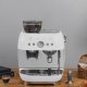 Smeg Macchina da Caffè Espresso Manuale con macinacaffè integrato 50's Style – Bianco LUCIDO – EGF03WHEU 19