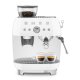 Smeg Macchina da Caffè Espresso Manuale con macinacaffè integrato 50's Style – Bianco LUCIDO – EGF03WHEU 9