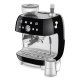 Smeg Macchina da Caffè Espresso Manuale con macinacaffè integrato 50's Style – Nero LUCIDO – EGF03BLEU 12