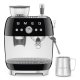 Smeg Macchina da Caffè Espresso Manuale con macinacaffè integrato 50's Style – Nero LUCIDO – EGF03BLEU 15