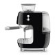 Smeg Macchina da Caffè Espresso Manuale con macinacaffè integrato 50's Style – Nero LUCIDO – EGF03BLEU 5