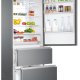 Haier 3D 70 Serie 3 HTOPMNE7193 Libera installazione 450 L E Platino, Acciaio inox 10