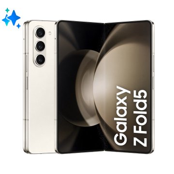 Samsung Galaxy Z Fold5 Smartphone AI RAM 12GB Display 6,2"/7,6" Dynamic AMOLED 2X Cream 256GB