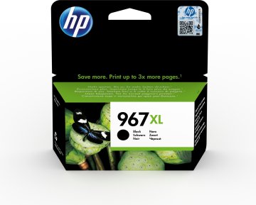 HP Cartuccia di inchiostro nero originale 967XL ad alta capacità