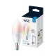 WiZ Lampadina Smart Dimmerabile Luce Bianca o Colorata Attacco E14 40W Candela 5