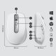 Logitech MX Anywhere 3 Mouse Compatto Performante – Wireless, Scroller Elettromagnetico, Ergonomico, Sensore 4000 DPI, Pulsanti Custom, USB-C, Bluetooth, Apple Mac, iPad, Windows PC, Linux, Chrome 15