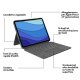 Logitech Combo Touch Custodia con Tastiera per iPad Pro 11 pollici (1a, 2a, 3a gen - 2018, 2020, 2021) - Tastiera Retroilluminata Rimovibile, Trackpad, Smart Connector - Grigio 8