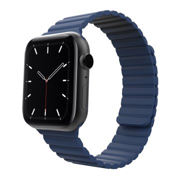 Eva Fruit Cinturino Apple Watch Compatibile con chiusura magnetica di colore blu