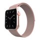 Eva Fruit Cinturino per Apple Watch compatibile con chiusura a strappo in nylon di colore rosa 2