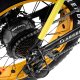 Argento e-Mobility MiniMax Nero, Giallo Alluminio Taglia unica 50,8 cm (20