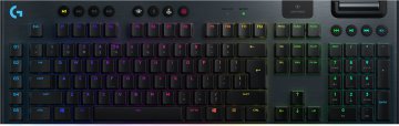 Logitech G Logitech G915 LIGHTSPEED Tastiera Gaming Meccanica Wireless, Profilo Ribassato, GL-Tactile Switches, LIGHTSYNC RGB, Design Sottile, +30 ore di Durata della Batteria, QWERTY IT Layout, Nero