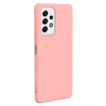 Area Cover in silicone per cellulare rosa - Lite Liquid per Samsung A53 5G