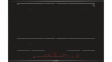 Bosch PXY875DW4E piano cottura Nero Da incasso Piano cottura a induzione 4 Fornello(i)
