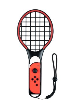 Bigben Interactive Joy-Con Tennis Rackets Kit Nero, Blu, Rosso Speciale Nintendo Switch