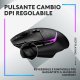 Logitech G G502 X Plus mouse Giocare Mano destra RF Wireless Ottico 25600 DPI 7