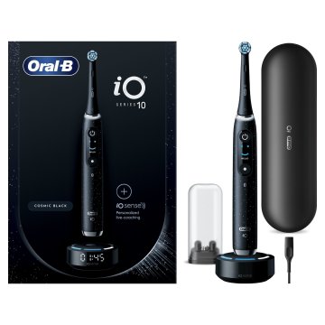 Oral-B iO SERIES 10 Adulto Spazzolino a vibrazione Nero