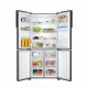 Haier Cube 83 Serie 5 HTF-456WM6 frigorifero side-by-side Libera installazione 466 L F Platino, Acciaio inossidabile 10