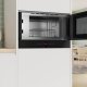 Bosch Serie 8 BER7321B1 forno a microonde Nero Solo microonde Da incasso 21 L 900 W 4