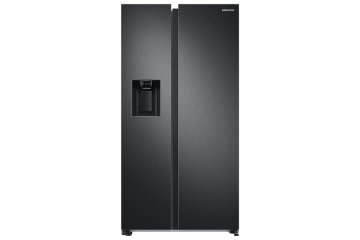 Samsung RS68CG882EB1 frigorifero Side by Side EcoFlex AI Libera installazione con Dispenser acqua con allaccio idrico 634 L Classe E, Nero Antracite
