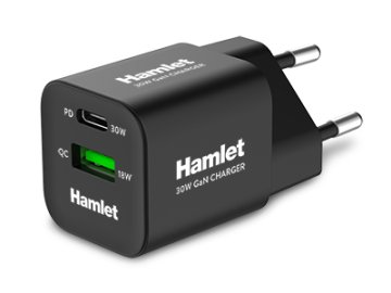 Hamlet XPDC-G3018Q Caricabatterie per dispositivi mobili Universale Nero AC Ricarica rapida Interno