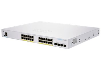 Cisco CBS350-24P-4G-EU switch di rete Gestito L2/L3 Gigabit Ethernet (10/100/1000) Argento