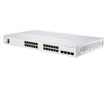 Cisco CBS350-24T-4X-EU switch di rete Gestito L2/L3 Gigabit Ethernet (10/100/1000) Argento