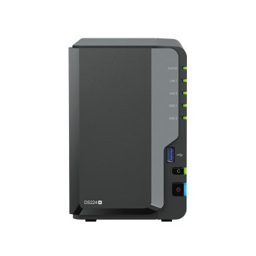 Synology DiskStation DS224+ server NAS e di archiviazione Desktop Intel® Celeron® J4125 2 GB DDR4 Nero