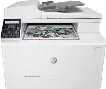 HP Color LaserJet Pro Stampante multifunzione M183fw, Stampa, copia, scansione, fax, ADF da 35 fogli; Risparmio energetico; Funzionalità di sicurezza avanzate; Wi-Fi dual band