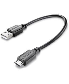 Cellularline Power Cable 15cm - MICRO USB