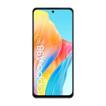 OPPO A98 5G Smartphone, AI Tripla fotocamera 64+2+2MP, Selfie 32MP, Display 6.72” 120HZ LDC FHD+, 5000mAh, RAM 8(Esp 4GB/6GB/8GB)+ROM 256GB (esp1TB), IPX4, Dreamy Blue