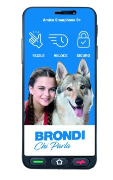 Brondi Amico Smartphone S+ Nero